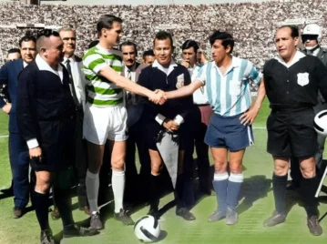 Batalla de Montevideo: el partido entre Racing y Celtic que dejó cinco expulsados y coronó a "la Academia"