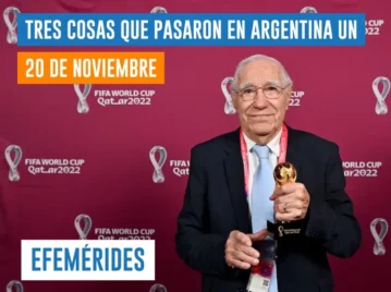 efemérides del 20 de noviembre: nace Macaya Márquez