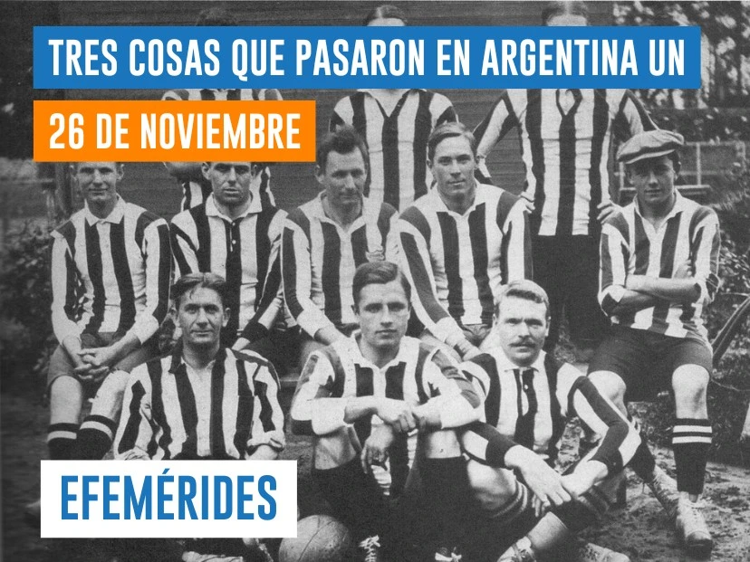 efemérides del 26 de noviembre: Club Alumni