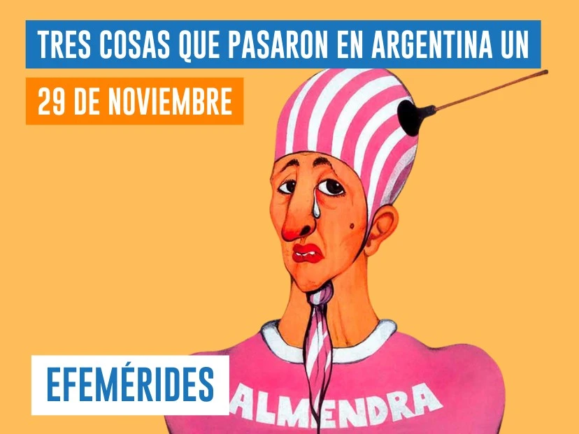 efemérides del 29 de noviembre: se publica Almendra, el primer disco de la banda