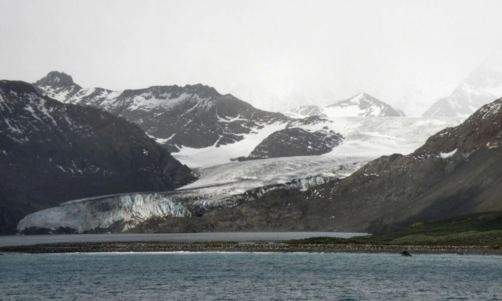 Aspecto de esta mole de hielo.