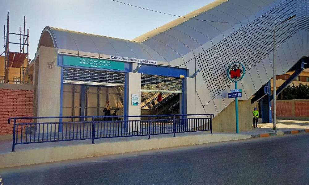 Estación en El Cairo.