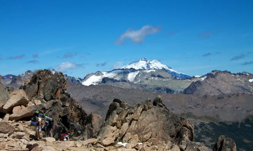 Vistas al Cerro Tronador.