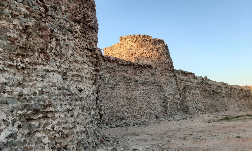 Paredes del Fuerte de Nuestra Señora de la Concepción.