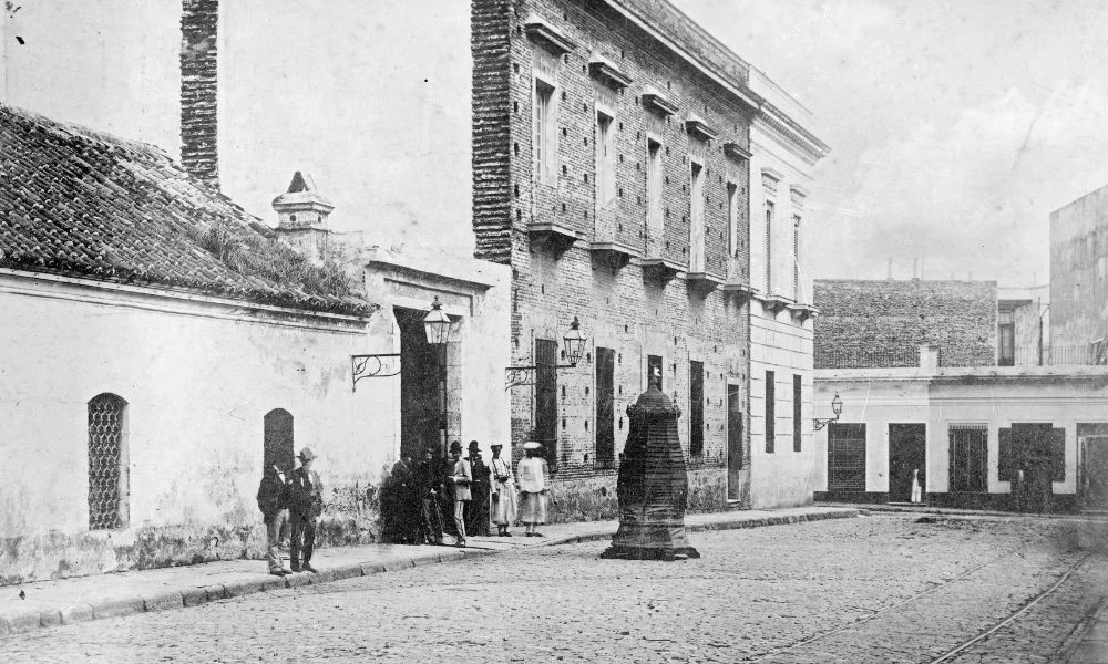 Montevideo en el pasado.