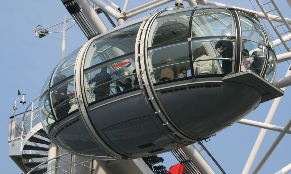 Cabina del London Eye.