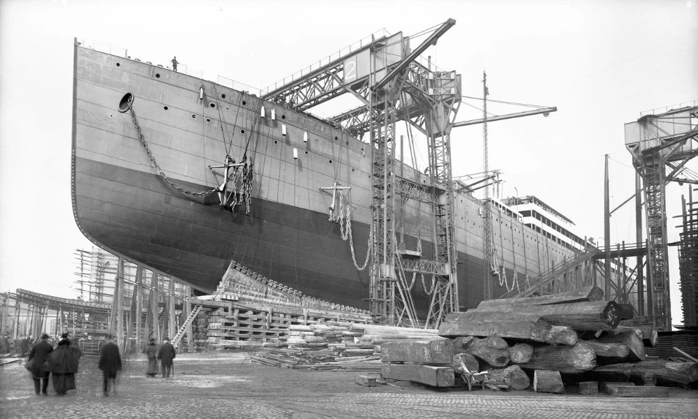 Aspecto del RMS Baltic.