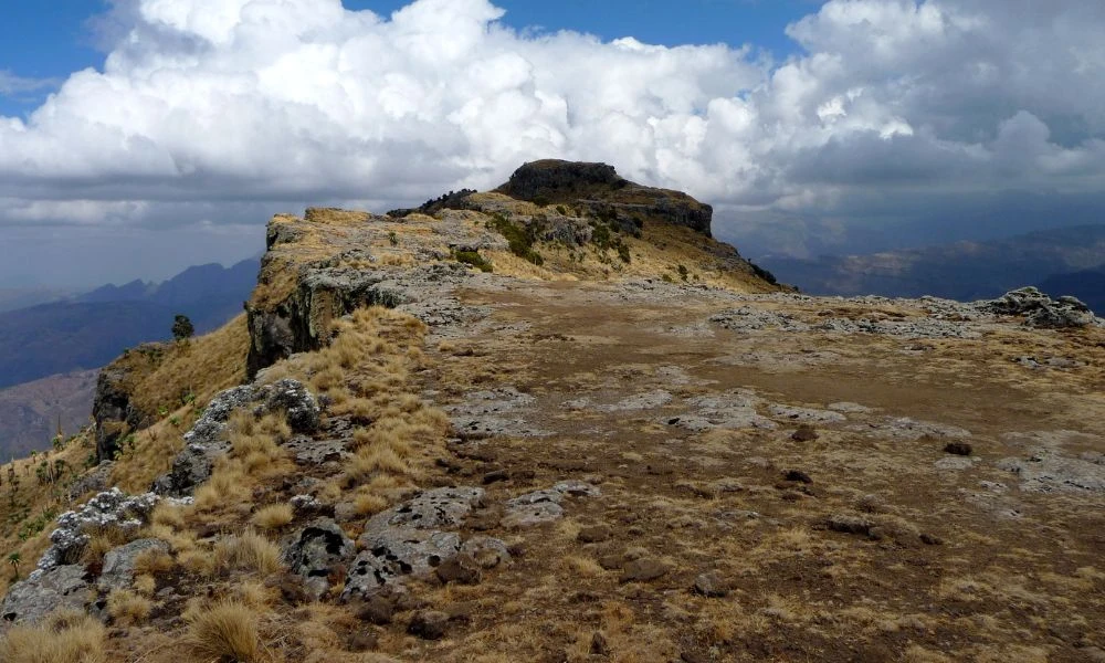 Vistas desde el Parque Nacional Simien.