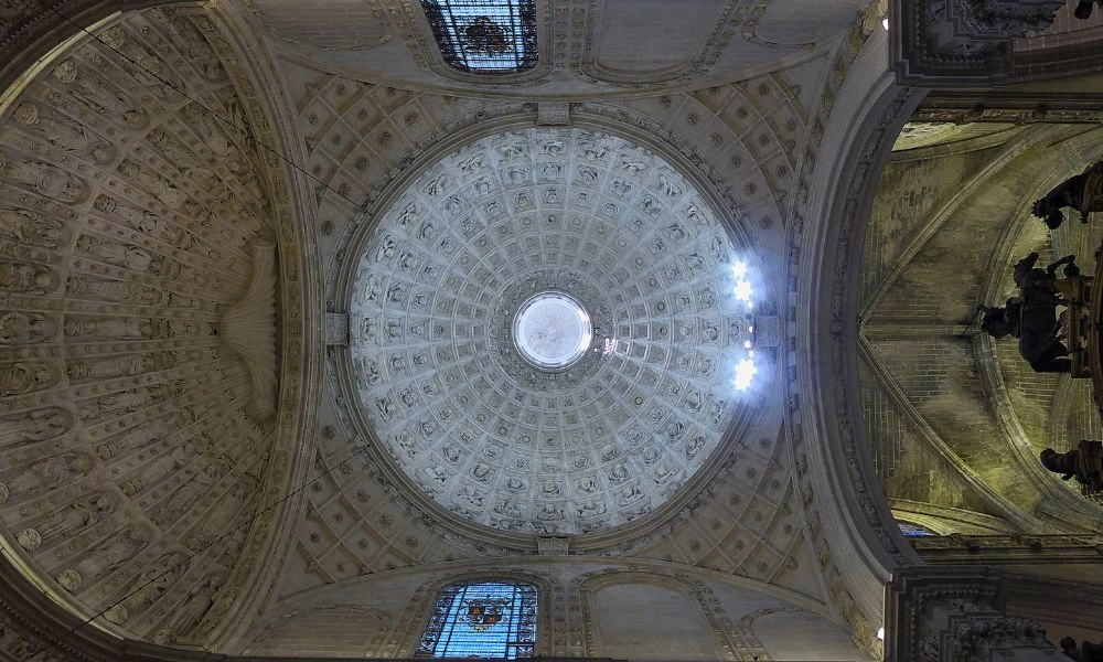 Techo de la iglesia.