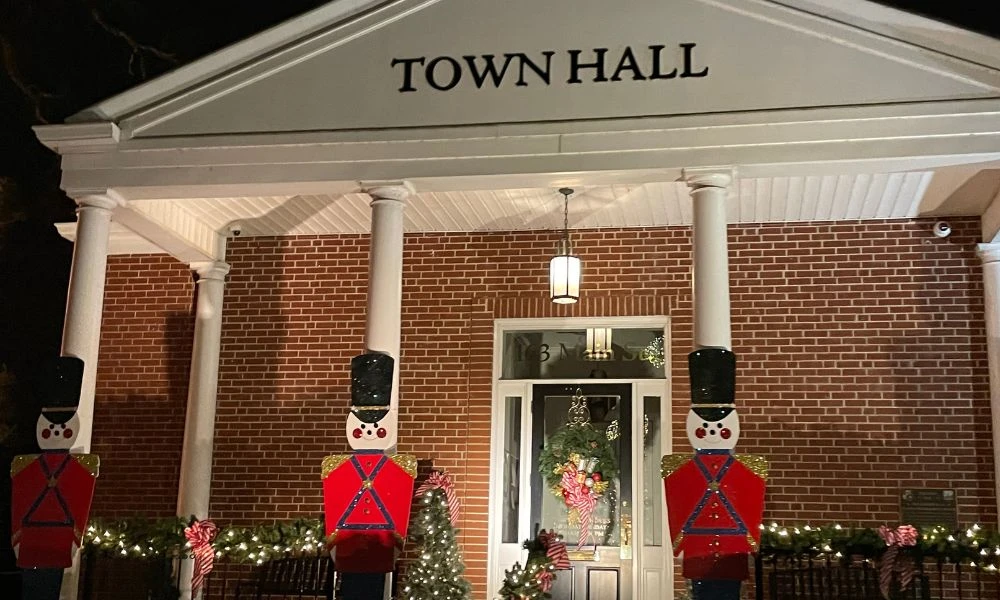 Decoración en McAdenville.