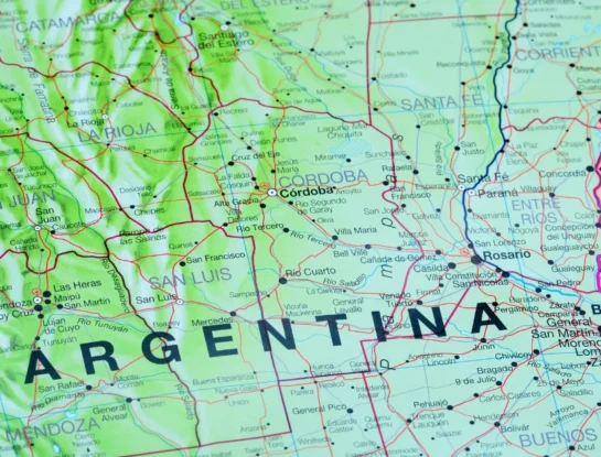 Confederación Argentina: así hubiera quedado el país si mantenía los límites de un mapa de 1858