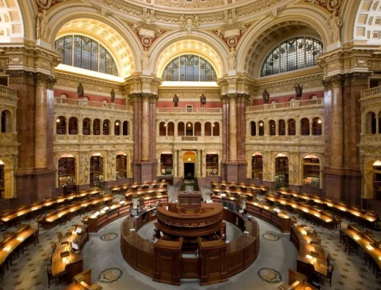 Biblioteca del Congreso, uno de los edificios más históricos y emblemáticos de Estados Unidos