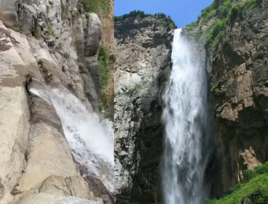 ¿La cascada más alta de China es un fraude? Turista descubrió una tubería y reveló un secreto inédito
