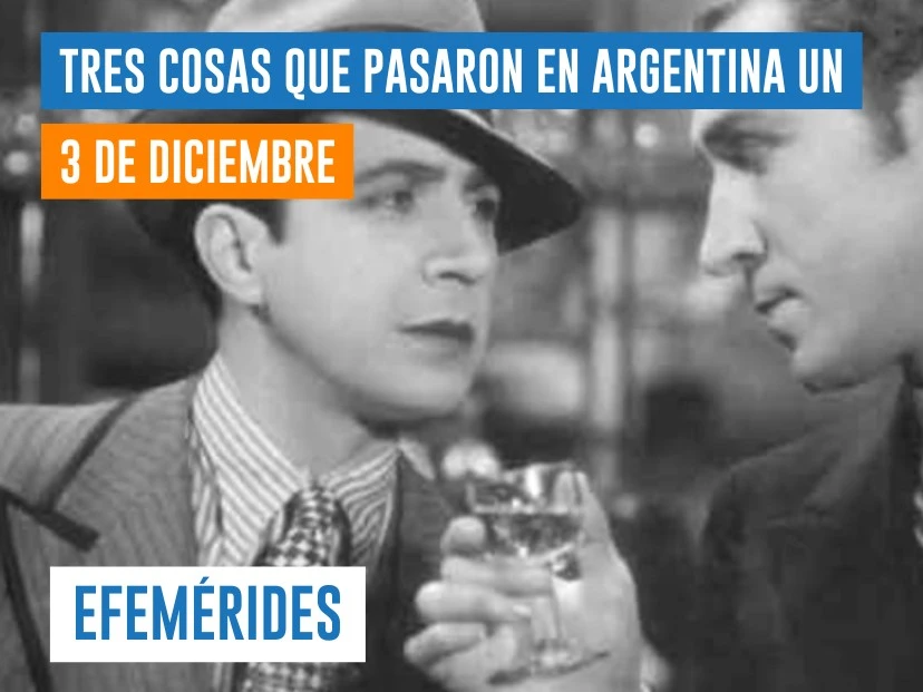 efemérides del 3 de diciembre: fallece Enrique Cadícamo