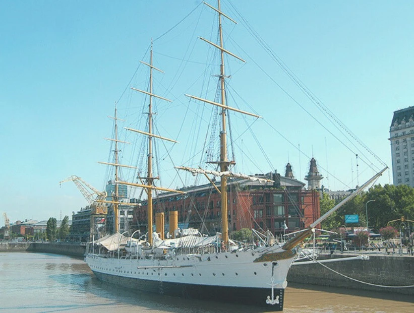 Fragata Sarmiento: a 127 años su histórico primer viaje un 12 de febrero