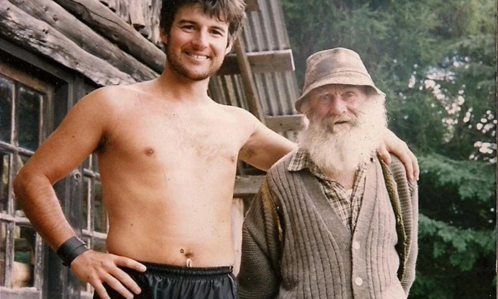 Otto Meiling en sus últimos años de vida.