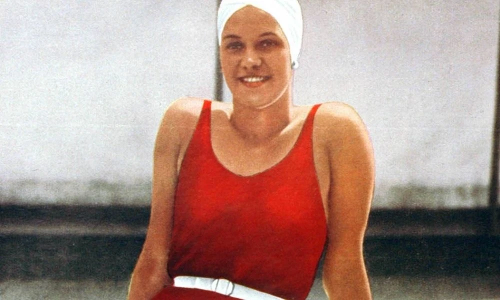 Jeanette Campbell en su juventud.