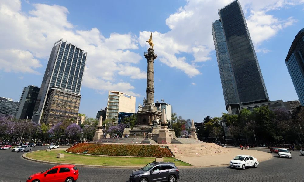 Rotonda de Ciudad de México.
