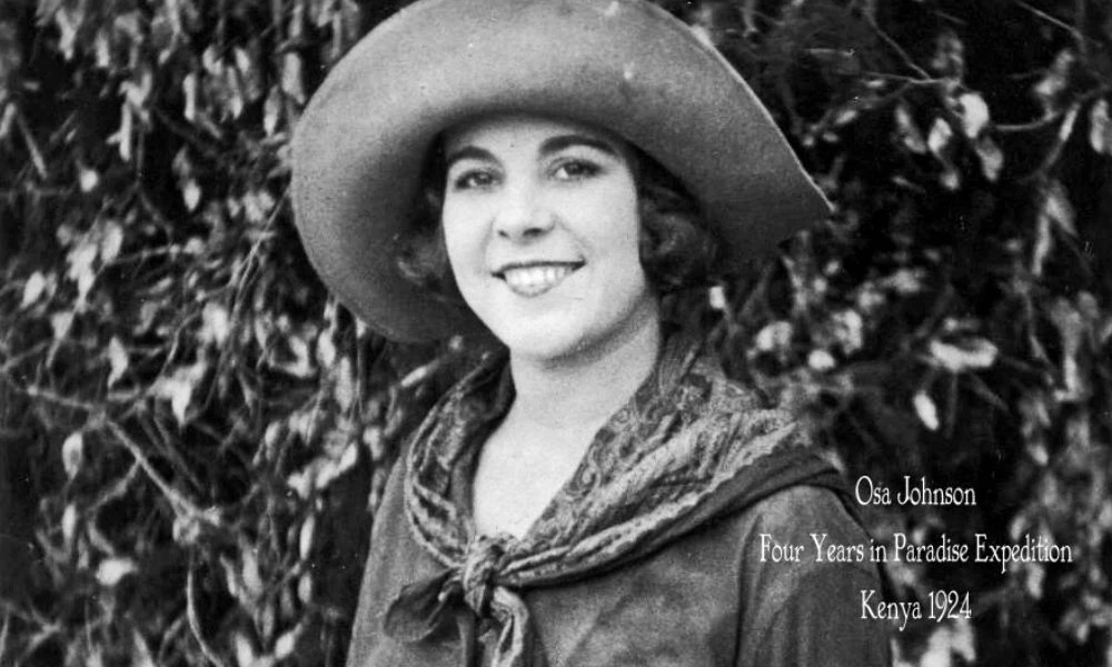 Osa Johnson en África.