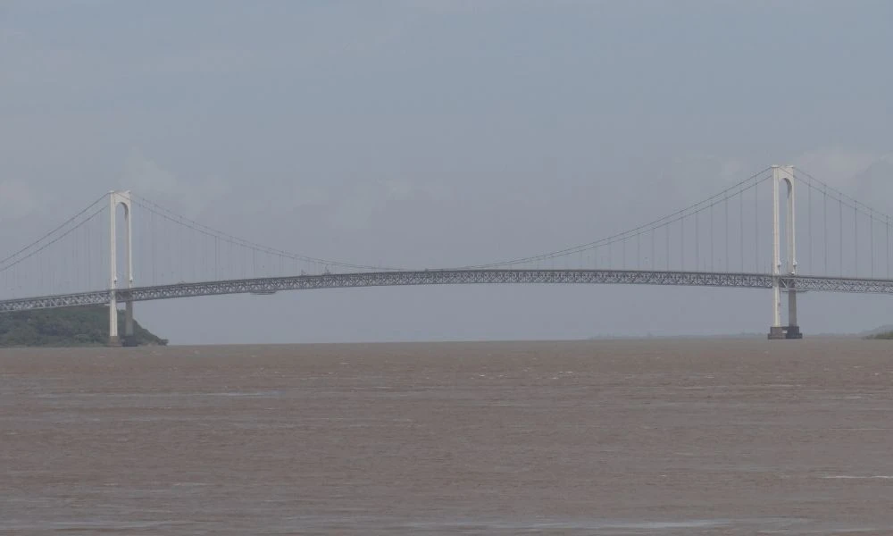 Aspecto del Puente de Angostura.