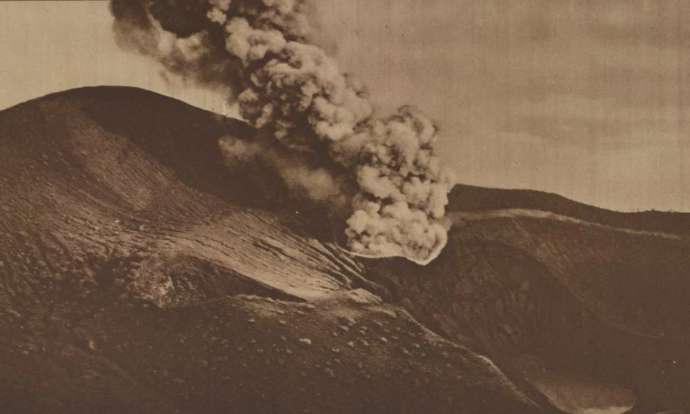 Erupción del siglo XX.