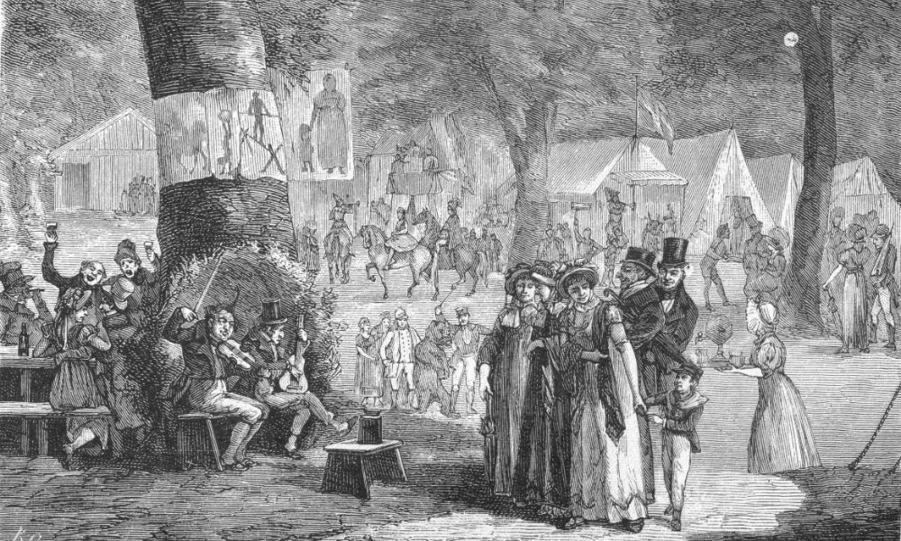 El parque de Dinamarca en el pasado.