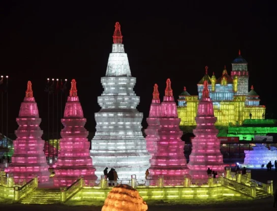 Festival de esculturas de hielo y nieve de Harbin: el espectáculo de hielo más grande del mundo