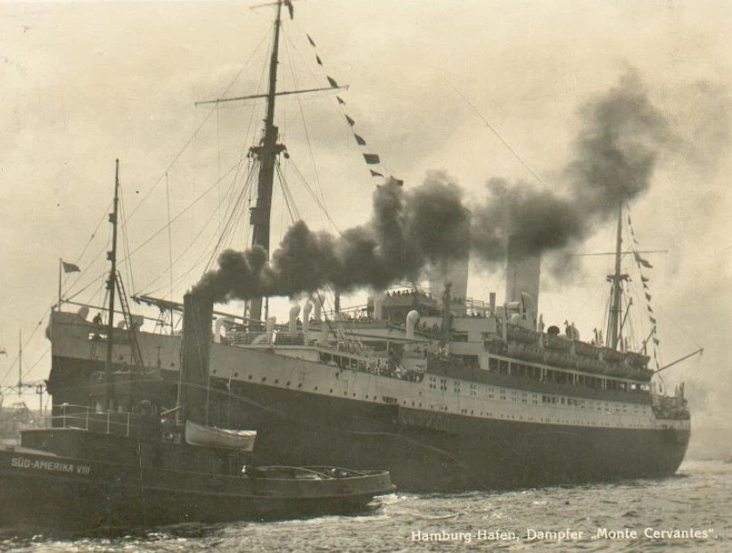 Monte Cervantes: el "Titanic argentino" que se hundió dos veces en el fin del mundo y cuyo capitán desapareció sin dejar rastro