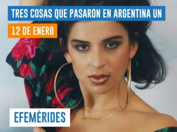 efemérides del 12 de enero: nace Nathy Peluso