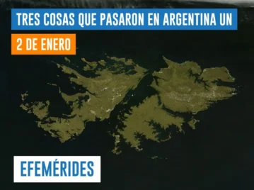 efemérides del 2 de enero: ocupación de las Islas Malvinas
