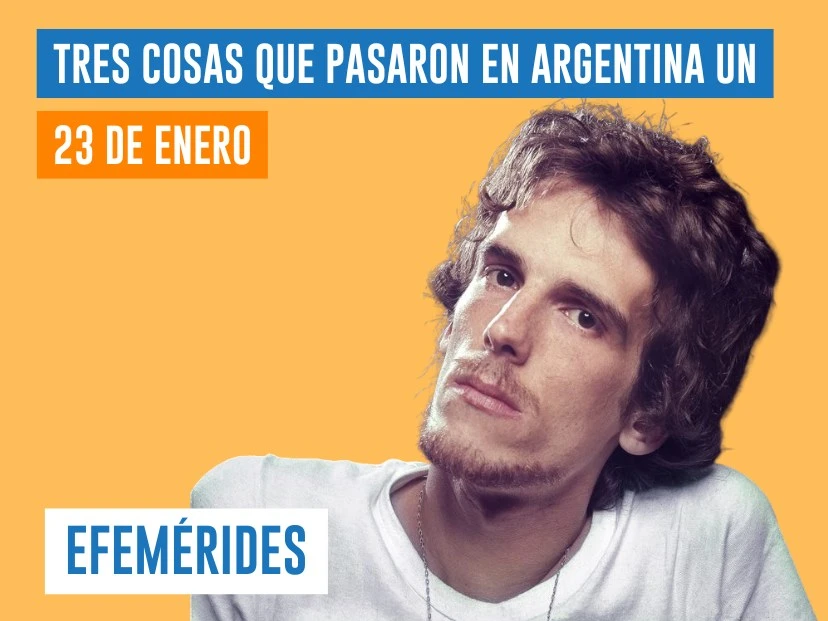 efemérides del 23 de enero Spinetta