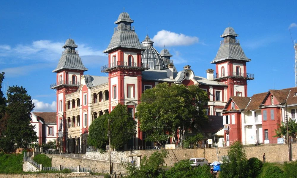 Edificios de esta isla de África.