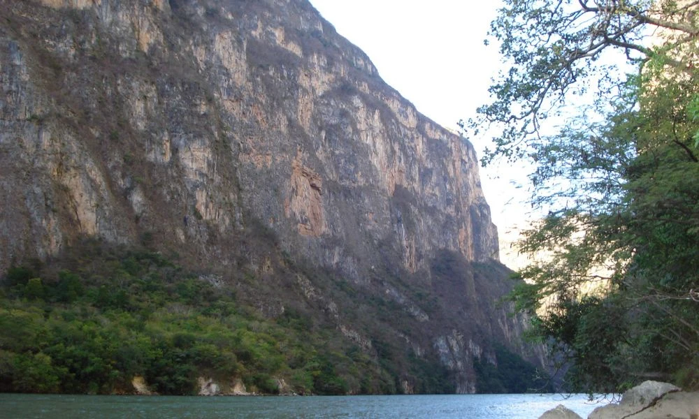 Vistas al Cañón del Sumidero.