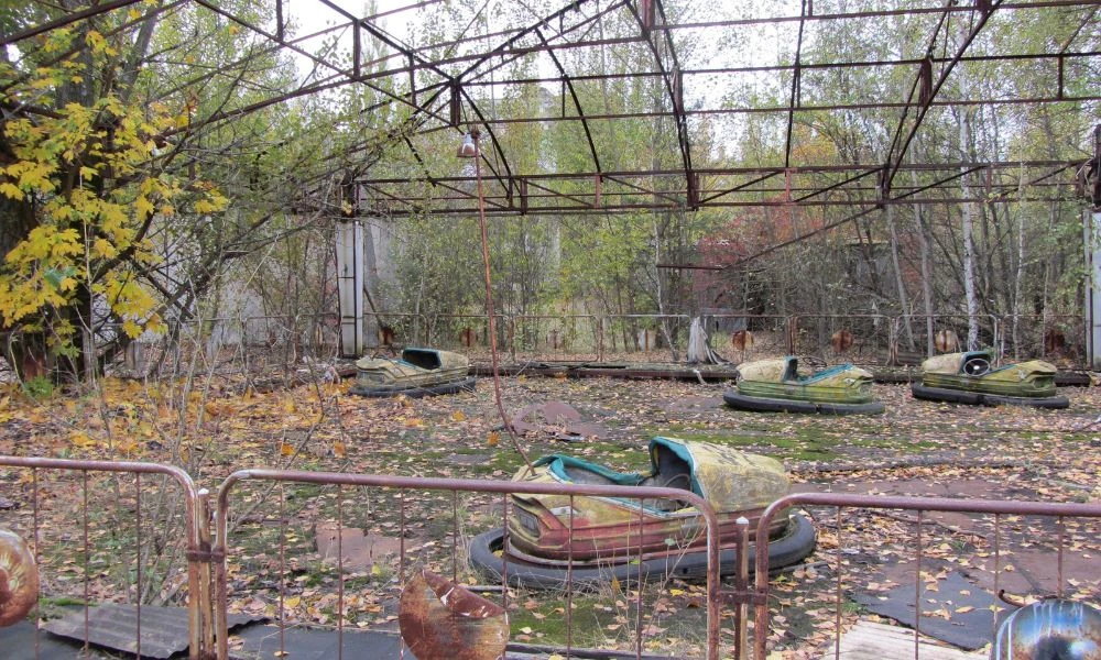 Parque de diversiones.