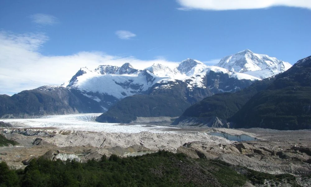Vistas al Monte San Valentín.