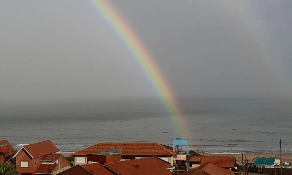 Vistas al arcoíris más largo de la historia.
