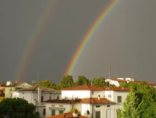 ¿Cuál fue el arcoíris más largo de la historia y en dónde se formó?