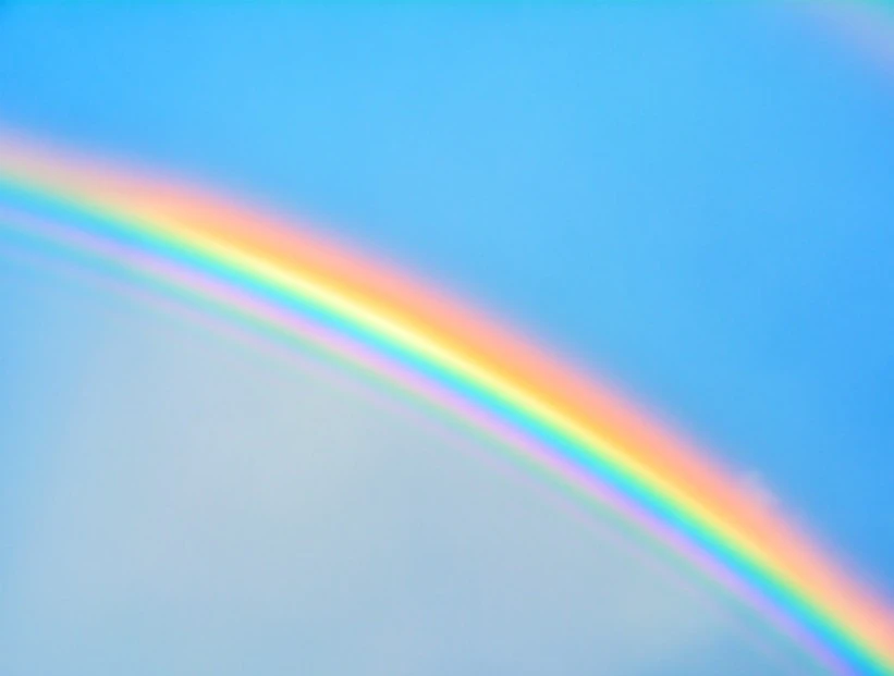 cómo se forma un arcoiris