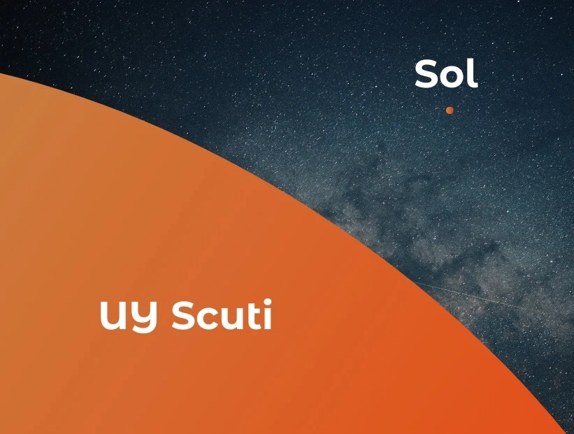 UY Scuti: la estrella que tiene 1.700 veces el tamaño del Sol y es una de las más grandes descubiertas hasta el momento