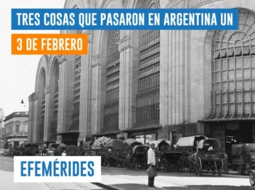 efemérides del 3 de febrero Abasto