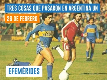 efemérides del 26 de febrero Boca Juniors