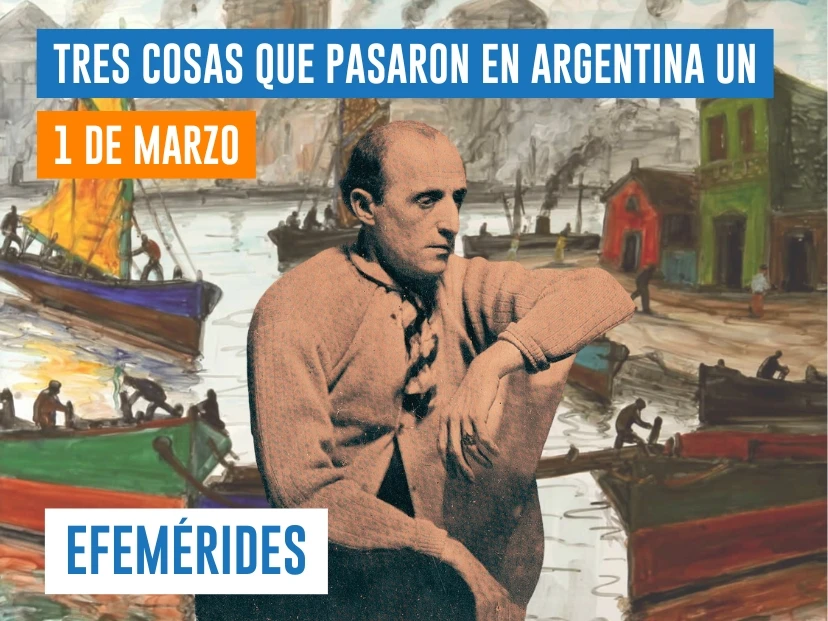 efemérides del 1 de marzo Argentina