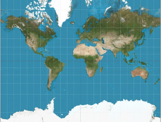 ¿Por qué Groenlandia parece gigante? El secreto de los mapas que engañan