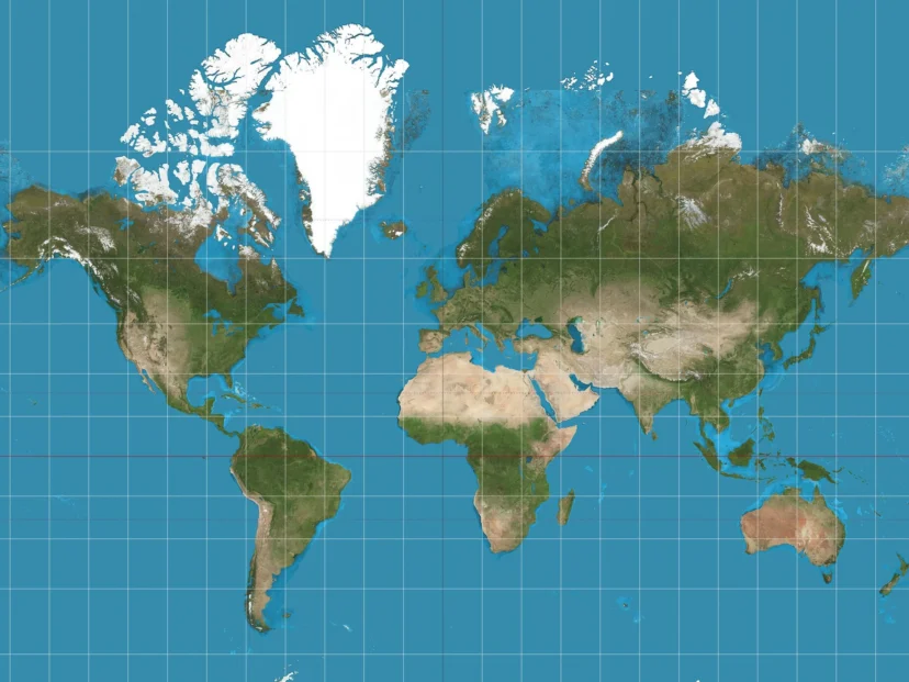 ¿Por qué Groenlandia parece gigante? El secreto de los mapas que engañan