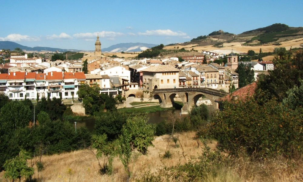 Vistas a Puente la Reina.