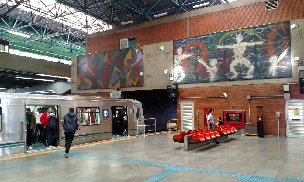 Una de las líneas en servicio.