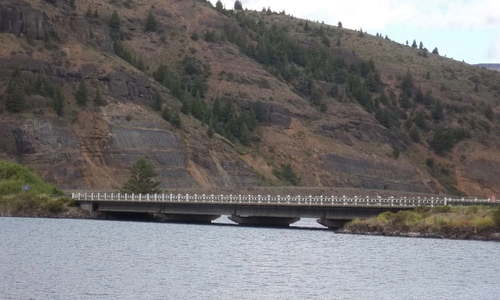 Vistas al río Traful.