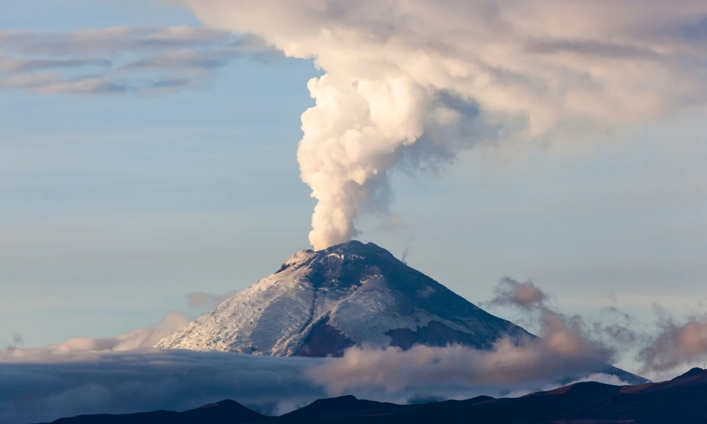 volcán de Sudamérica
