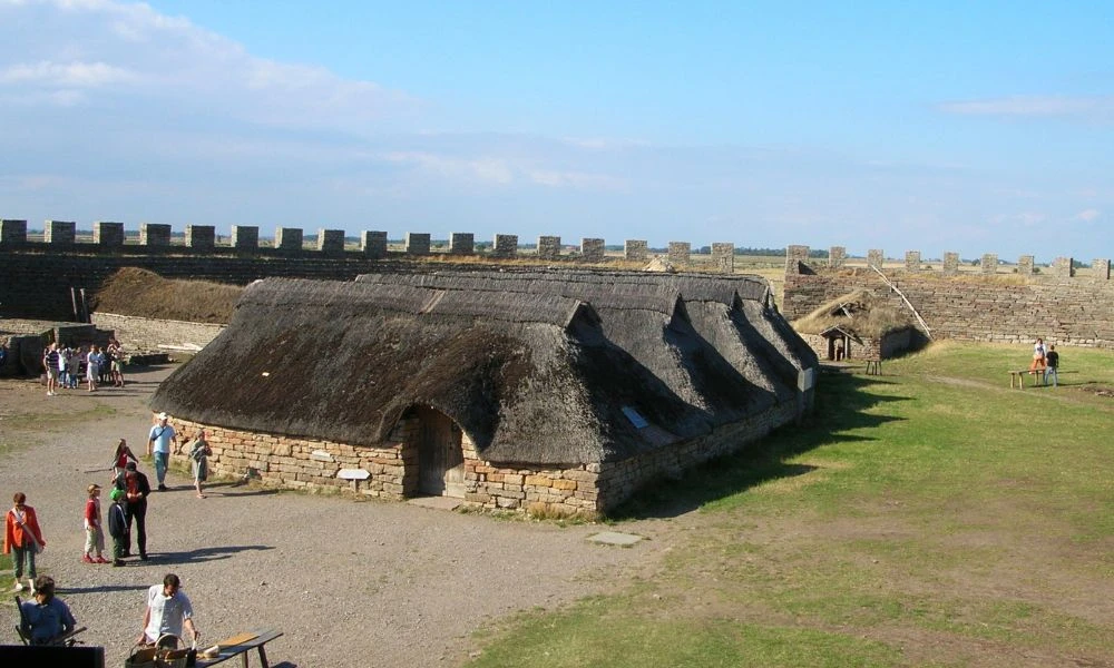 Detalles de las ruinas.