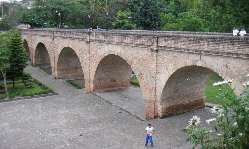 Una construcción de Popayán.